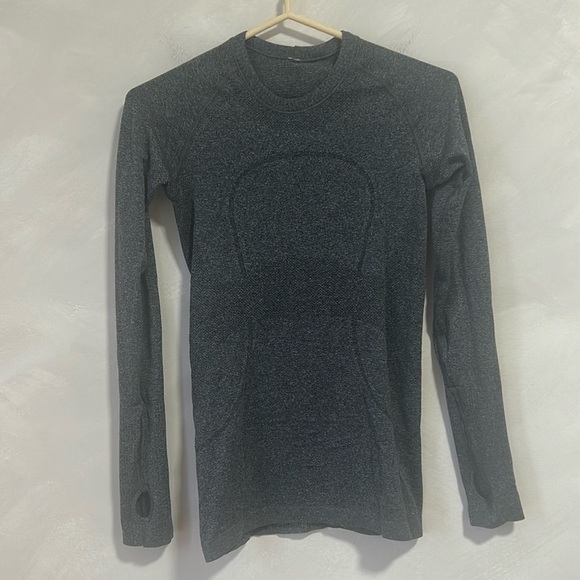 Lululemon Swiftly Tech Long Sleeve Crew Grey size 4 - Picture 1 of 8